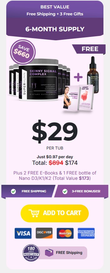 Skinny Signal Complex 6 Bottle Price